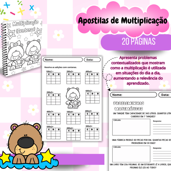 Apostilas de Multiplicação - Imagem 3
