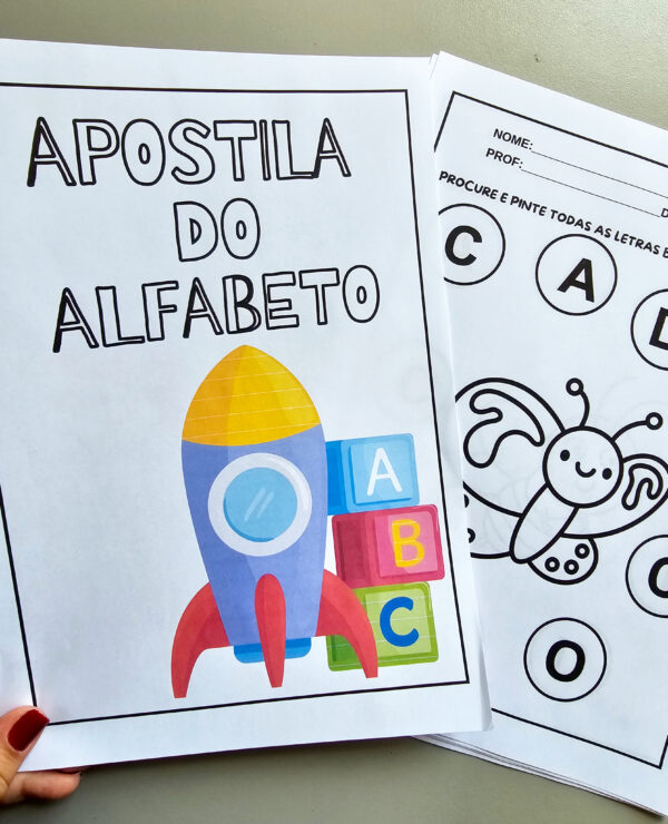 Apostila Atividades do Alfabeto – PDF Completo - Imagem 2
