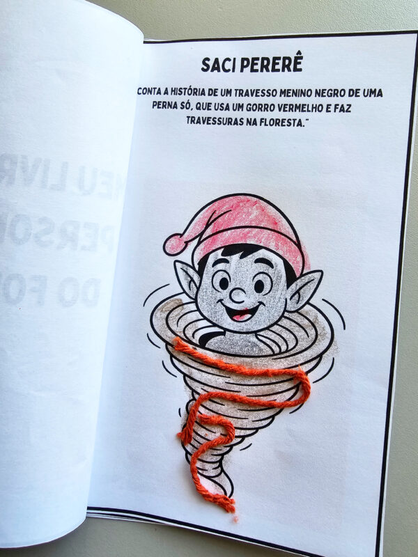 LIVRINHO DO FOLCLORE BRASILEIRO – PARA COLORIR E APRENDER! - Imagem 2