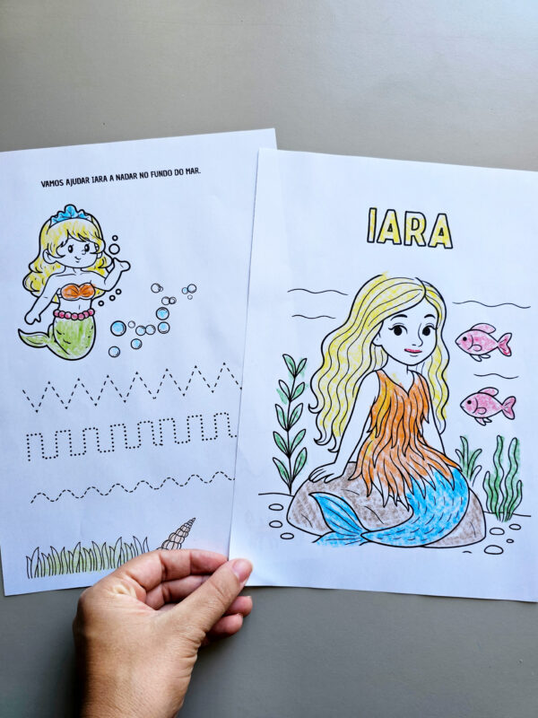 Iara Encantada – Atividades Interativas do Folclore em PDF - Imagem 4