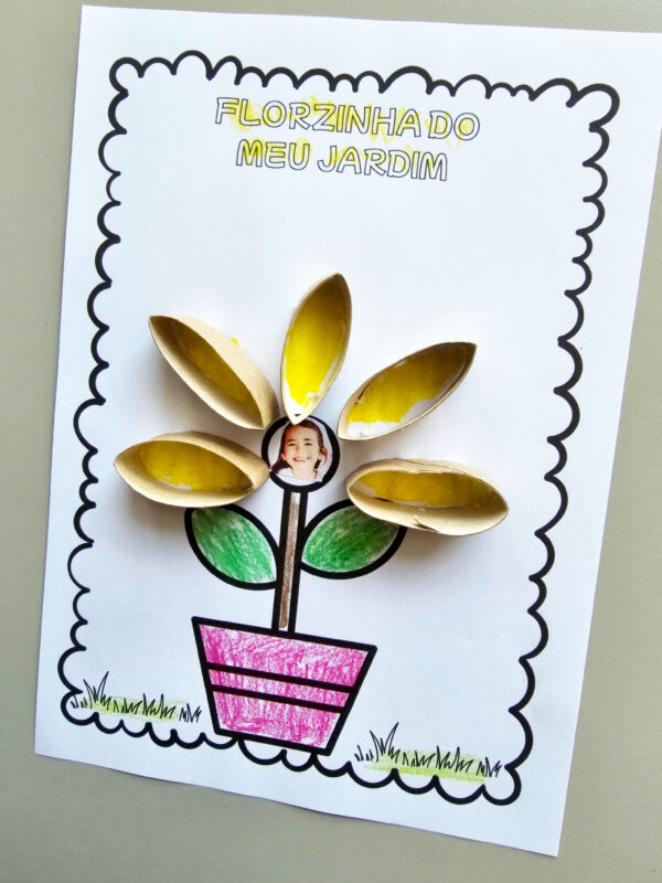 A Florzinha do meu Jardim – Atividade de Primavera