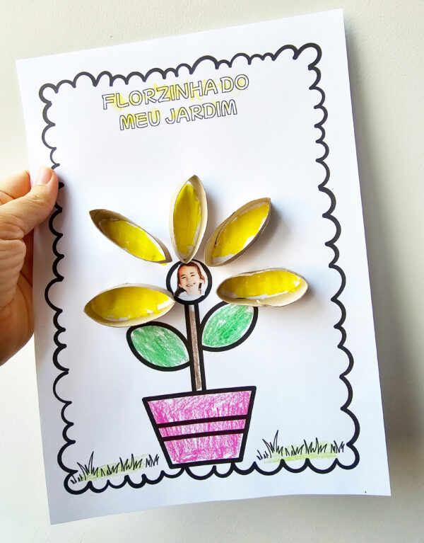 A Florzinha do meu Jardim – Atividade de Primavera - Imagem 4