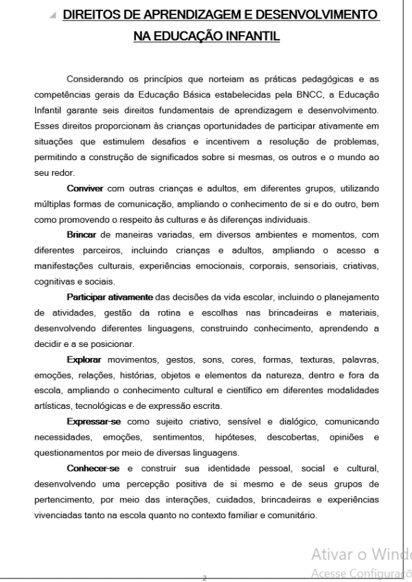 Planejamento Anual Educação Infantil (4 anos até 5 anos11m) | BNCC + 5 Projetos | Material Editável - Imagem 6