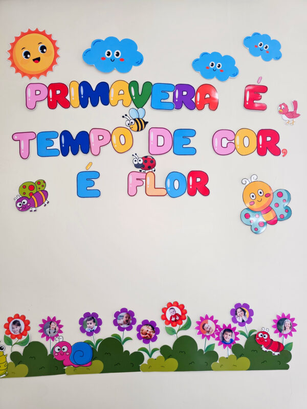 Painel Encantado da Primavera
