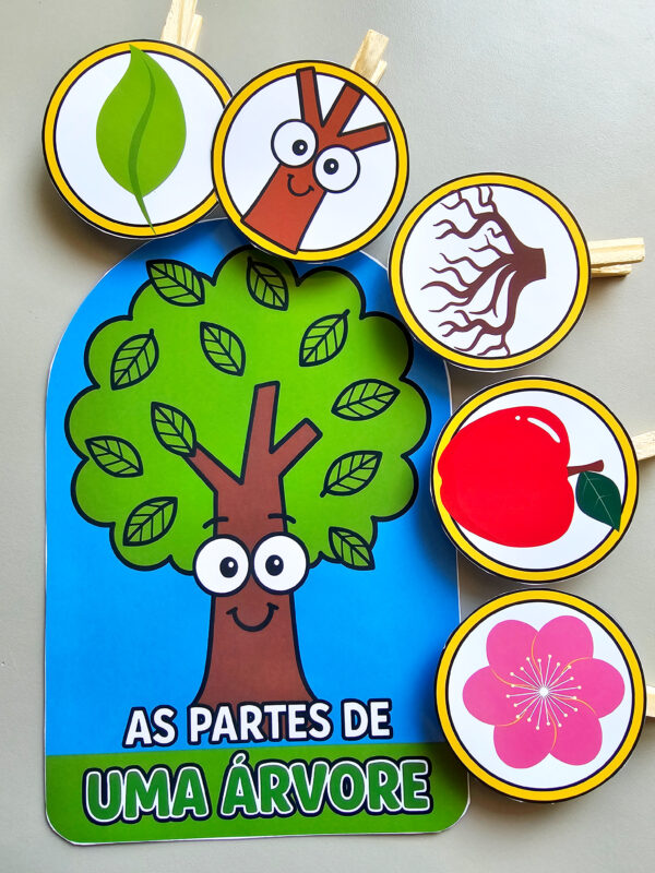Luva das Partes da Árvore – Aprendizado Lúdico para a Educação Infantil - Imagem 4