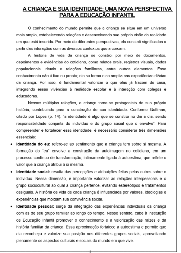 Planejamento Anual Educação Infantil (4 anos até 5 anos11m) | BNCC + 5 Projetos | Material Editável - Imagem 3