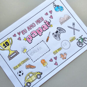 Alternative view of Combo Especial Dia dos Pais – Pacote com 8 atividades incríveis em PDF