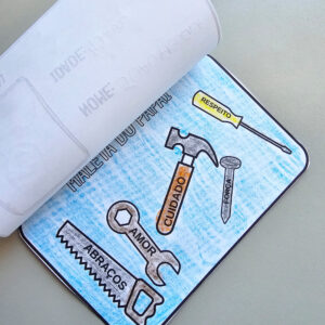 Alternative view of MALETA DO PAPAI - ATIVIDADE DIA DOS PAIS