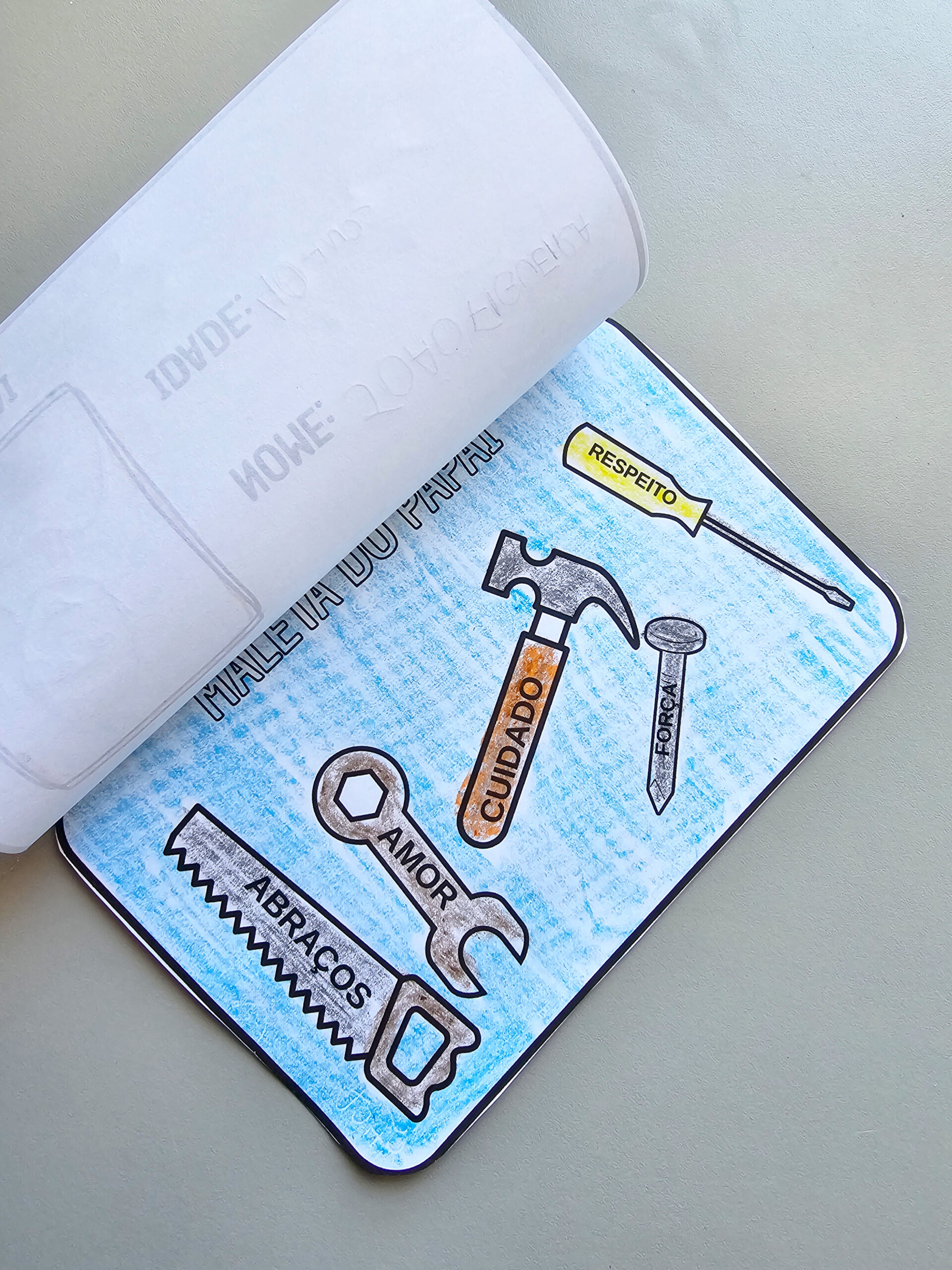 MALETA DO PAPAI - ATIVIDADE DIA DOS PAIS - Imagem 2