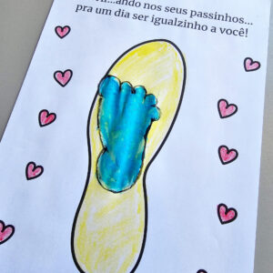 PASSOS DO PAPAI - ATIVIDADE DIA DOS PAIS