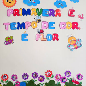 Painel Encantado da Primavera