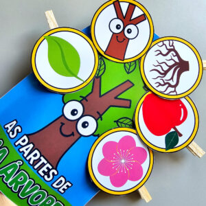 Luva das Partes da Árvore – Aprendizado Lúdico para a Educação Infantil