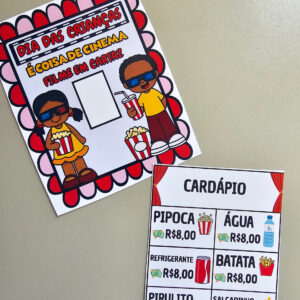 Alternative view of Cineminha Dia das Crianças – Painel em PDF