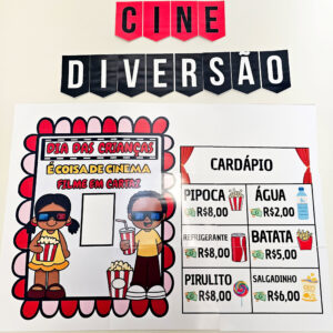 Cineminha Dia das Crianças – Painel em PDF