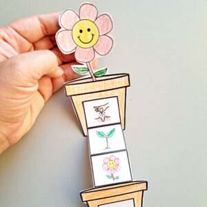 A Florzinha do Meu Jardim – Dobradura para a Primavera