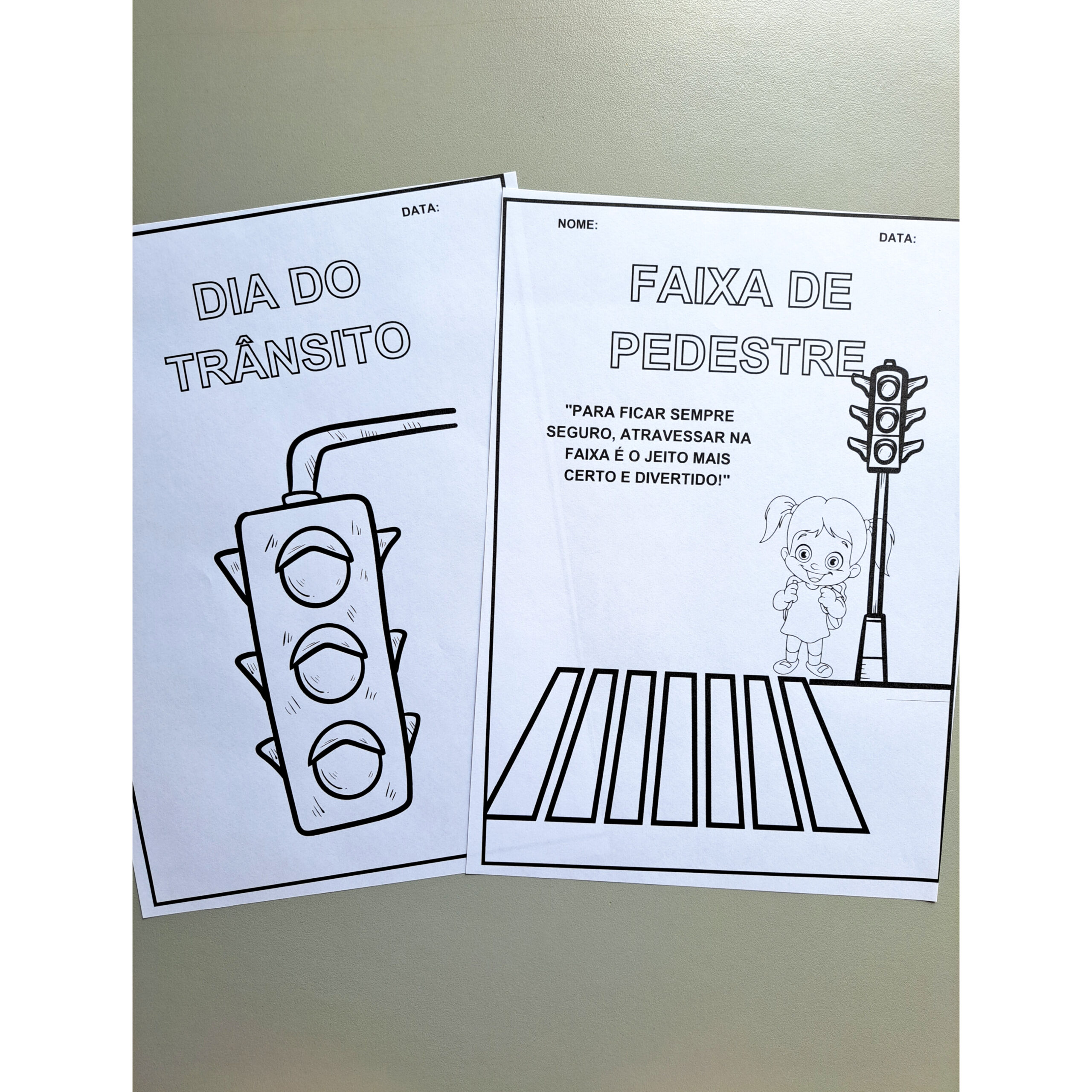 Atividades Semana do Trânsito em PDF – 8 páginas prontas para imprimir - Imagem 4