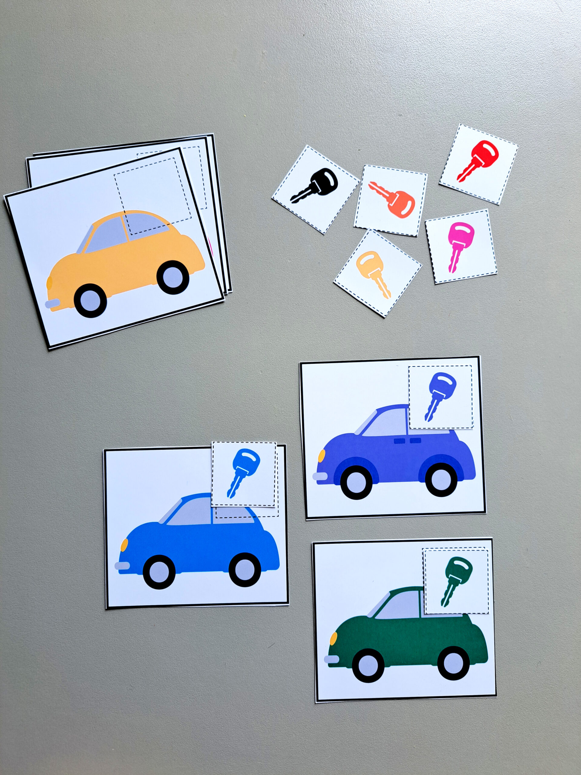 O Carrinho das Cores – Atividade Lúdica em PDF para a Semana do Trânsito