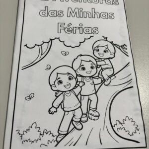 As Aventuras das minhas férias - Livrinho minhas férias