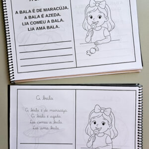 Alternative view of Livrinho de Leitura com Sílabas Simples – Alfabetização Divertida e Criativa