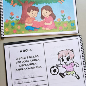 Livrinho de Leitura com Sílabas Simples – Alfabetização Divertida e Criativa