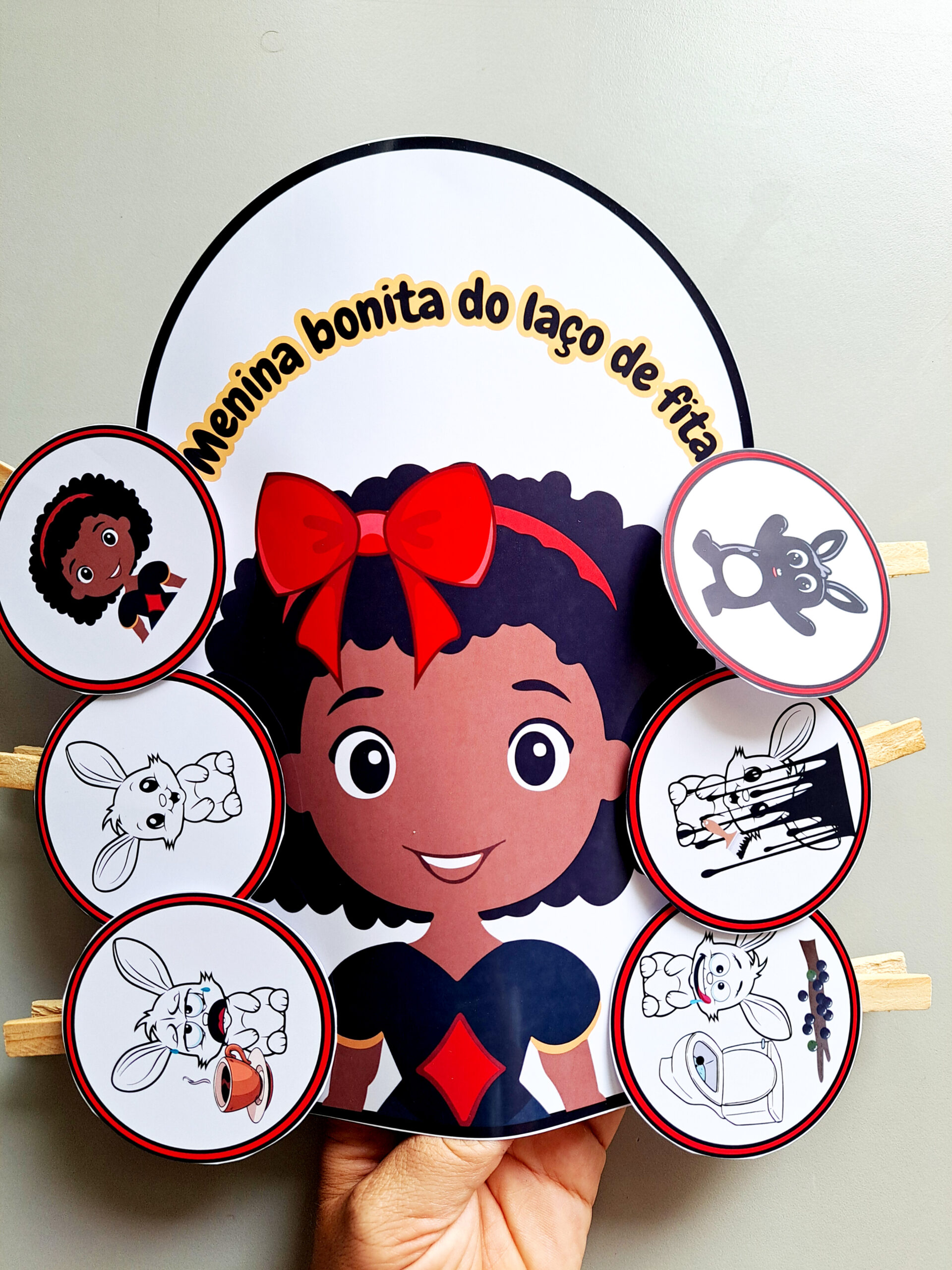 Luva – Menina Bonita do Laço de Fita (Lúdico de Contação de História) - Imagem 2
