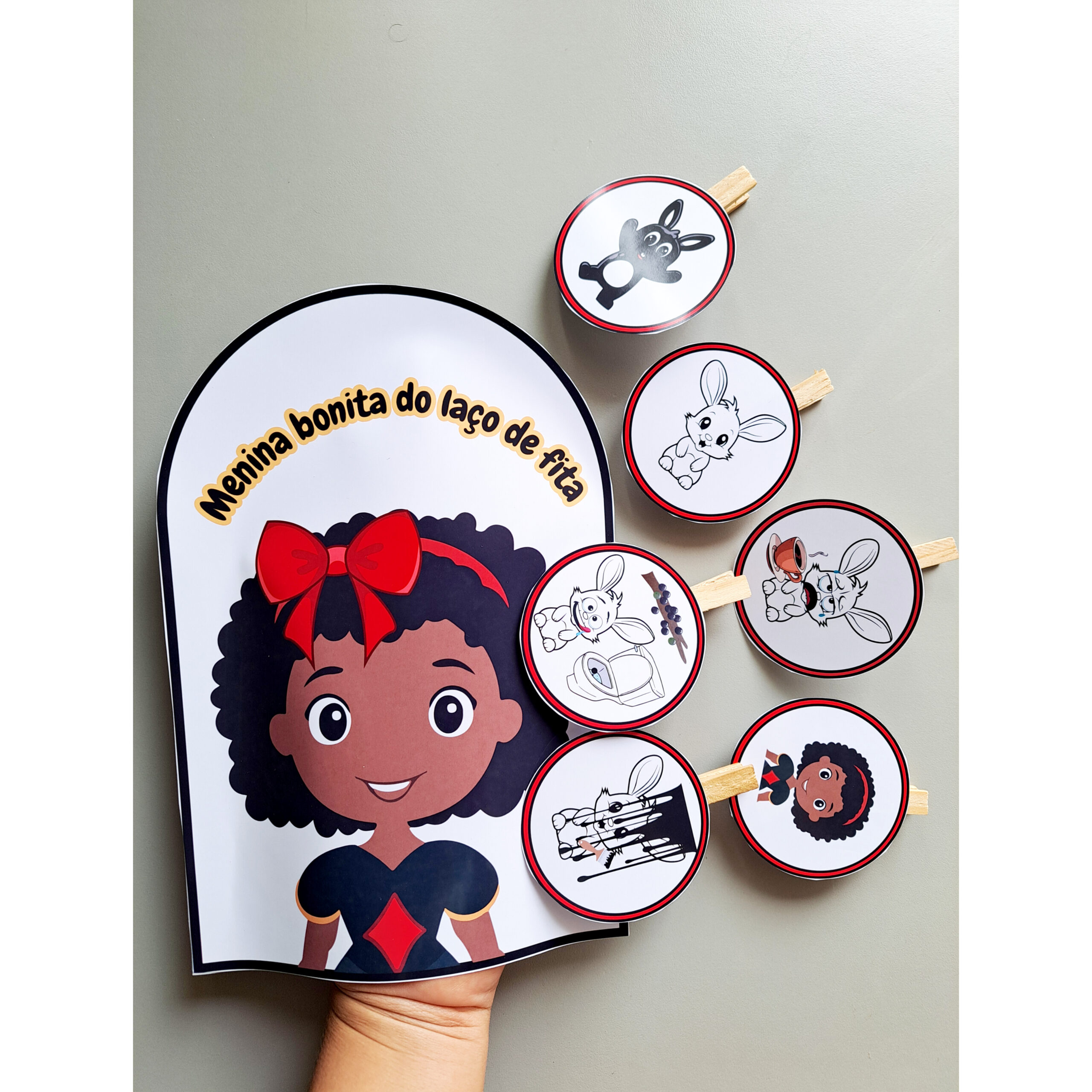 Luva – Menina Bonita do Laço de Fita (Lúdico de Contação de História) - Imagem 4