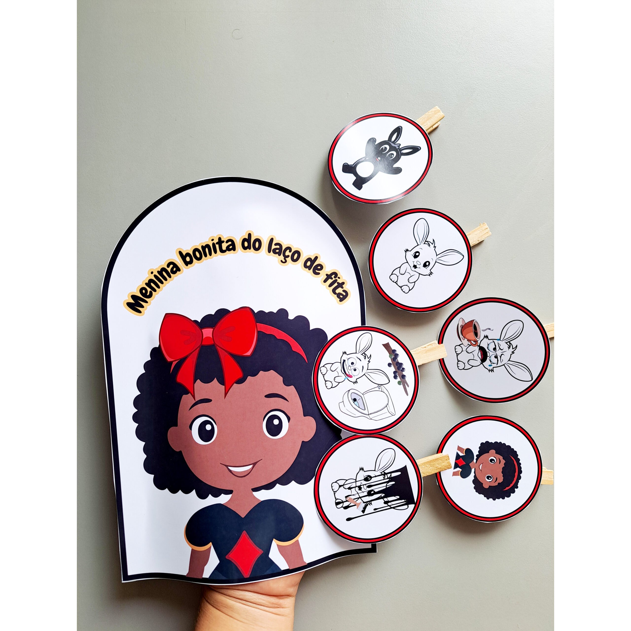 Luva – Menina Bonita do Laço de Fita (Lúdico de Contação de História) - Imagem 5