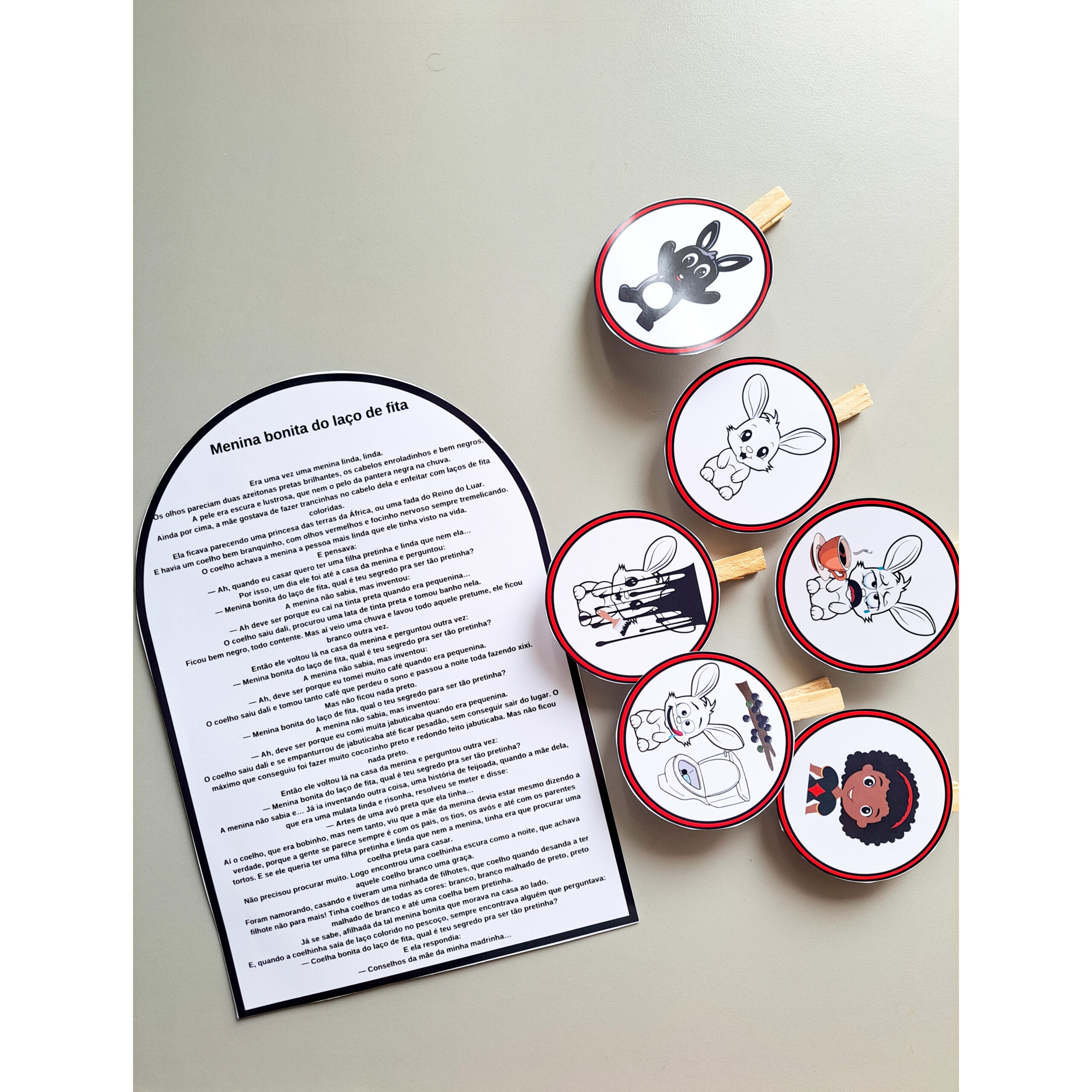 Luva – Menina Bonita do Laço de Fita (Lúdico de Contação de História) - Imagem 6