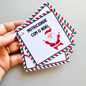 Motricidade do Noel – Atividades Natalinas em Cartões (PDF)