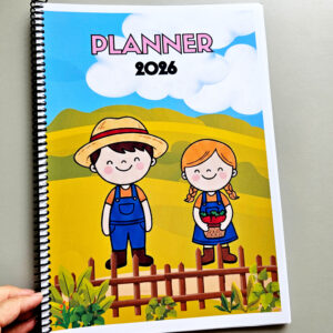 Planner 2026 – Tema Fazendinha | Educação Infantil (PDF)