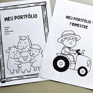 Portifólio Completo – Tema Fazendinha | Material Pedagógico em PDF