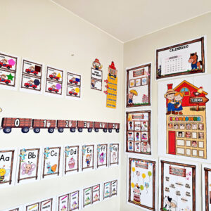 Kit Sala de Aula Fazendinha – Aprender Brincando no Campo