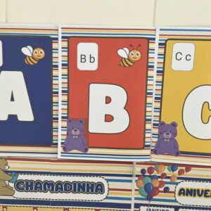 Alternative view of Minikit Sala de Aula Ursinhos – Carinho que Acolhe e Ensina