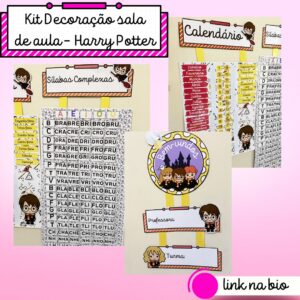 Kit Sala de Aula Harry Potter – Magia que Encanta e Ensina