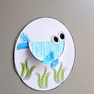 Baleia do Dia da Água – Dobradura Educativa em PDF