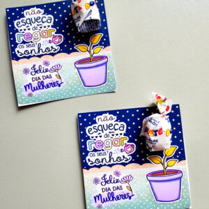 Alternative view of Cartão Dia da Mulher em PDF – Lembrancinha Pronta para Imprimir e Encantar