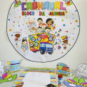 Alternative view of Kit Carnaval na Escola – Decoração, Lembrancinhas e Atividades (PDF)