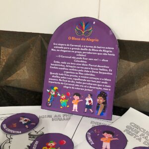 Alternative view of O Bloco da Alegria – História na Luva para o Carnaval (Educação Infantil)
