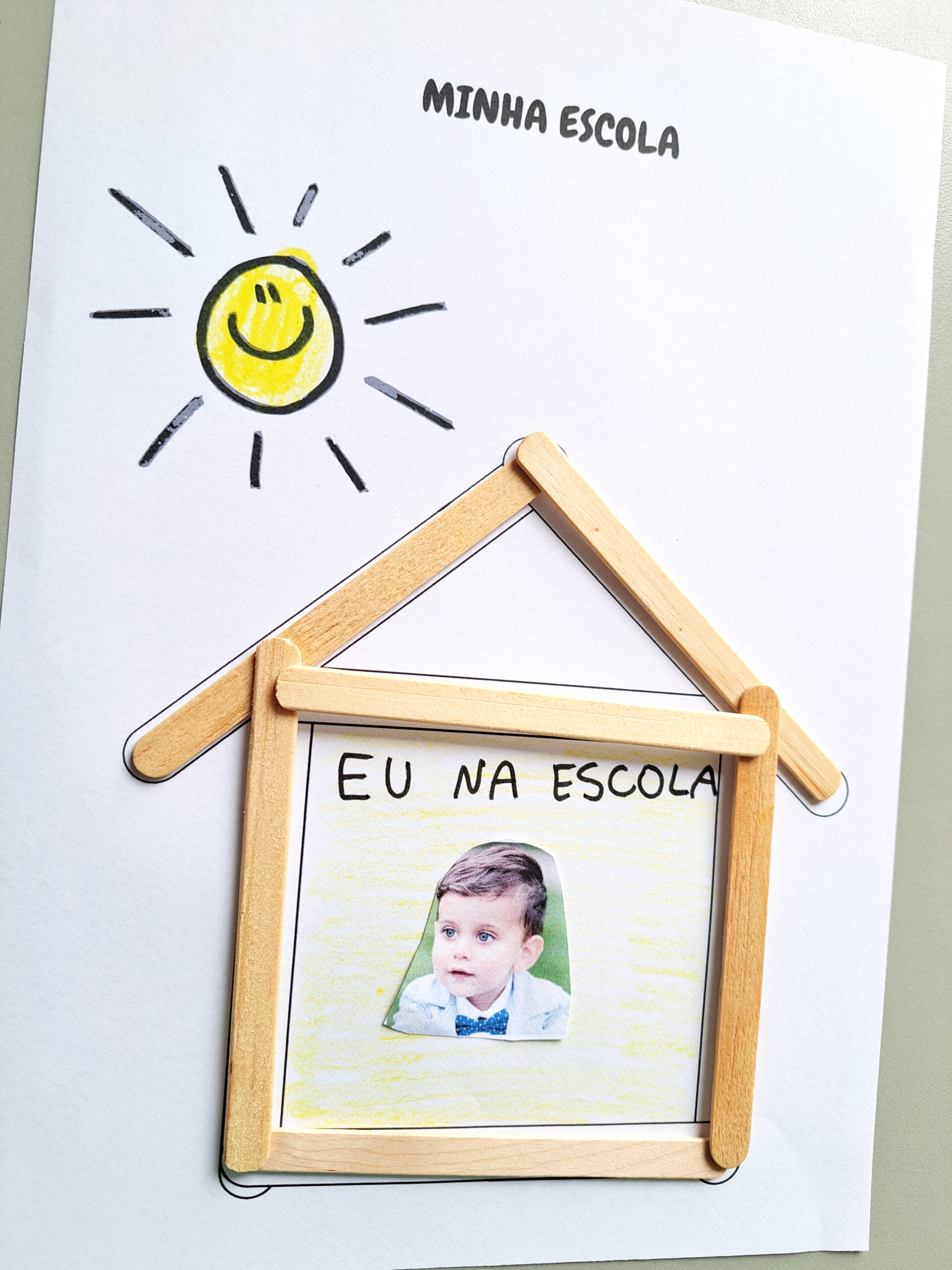 Escola de Palito – Atividade Criativa Dia da Escola (PDF) - Imagem 3