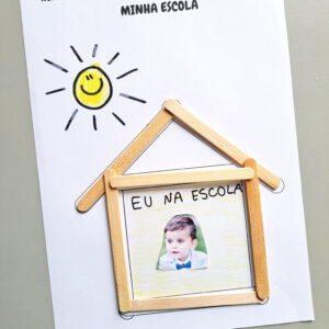 Alternative view of Escola de Palito – Atividade Criativa Dia da Escola (PDF)