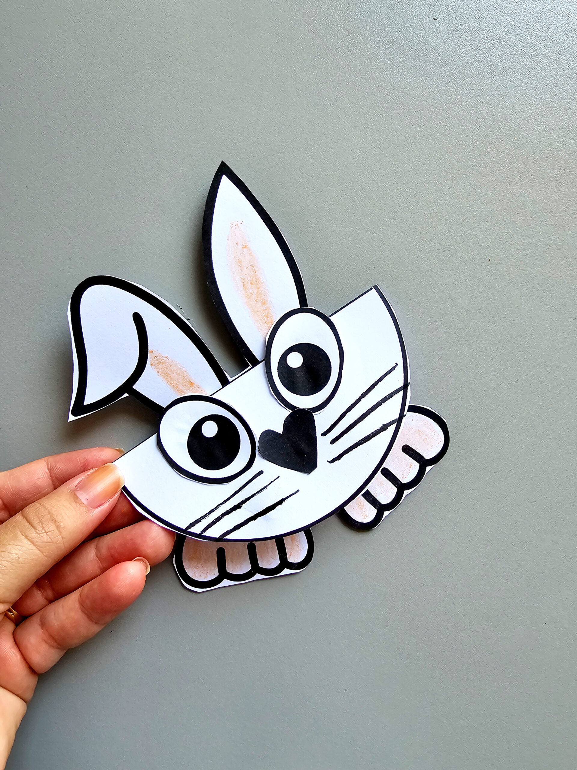 Dobradura de Coelho – Atividade Lúdica em PDF - Imagem 2