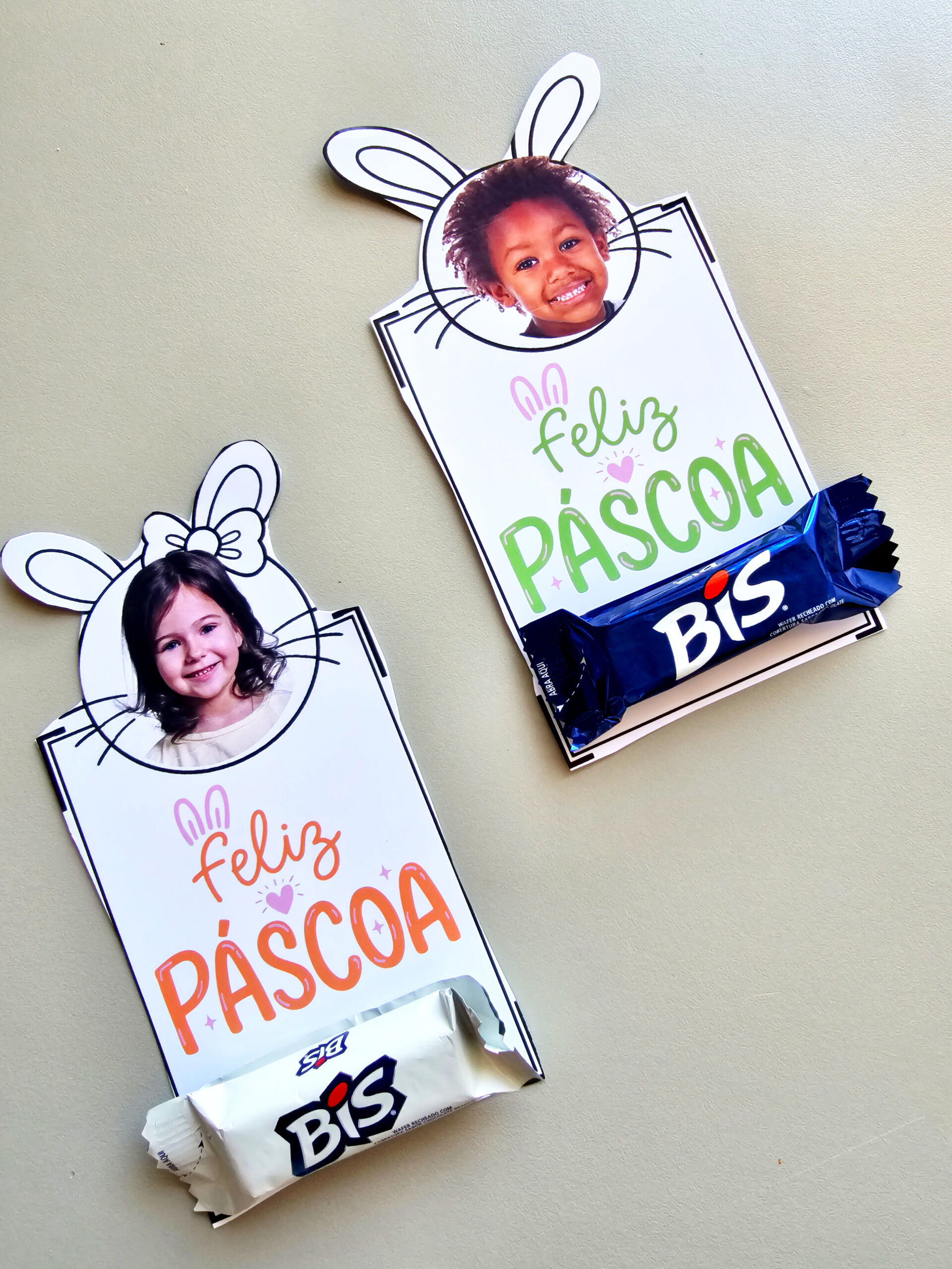 Cartão Lembrancinha de Páscoa Personalizado com Foto – Doce e Cheio de Significado (PDF) - Imagem 2