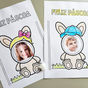 Rostinho do Coelhinho da Páscoa- Material em PDF