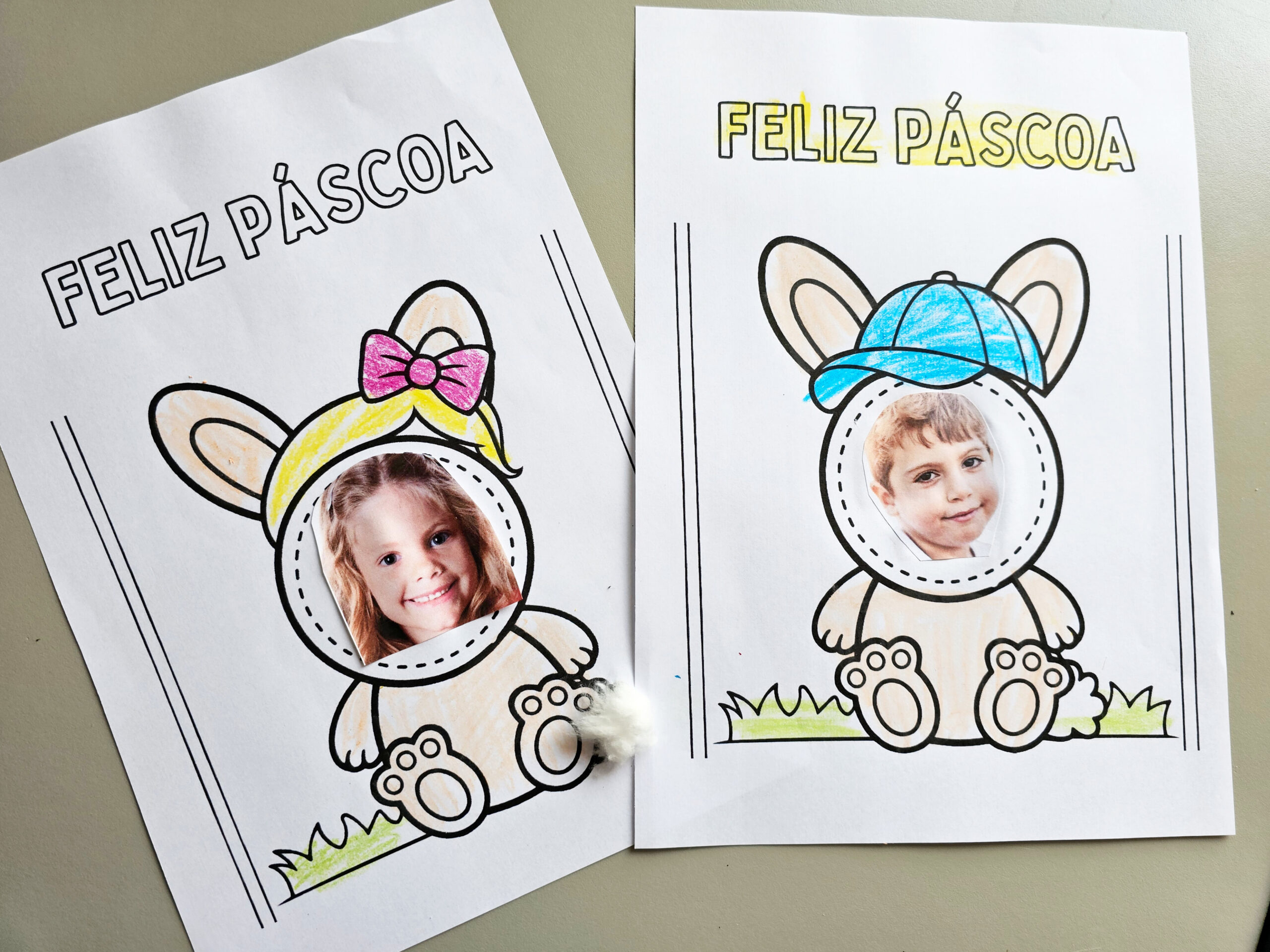 Rostinho do Coelhinho da Páscoa- Material em PDF