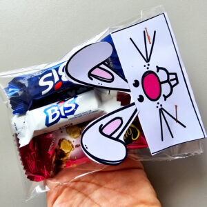 Lapela de Páscoa para Chocolates  | Arquivo em PDF