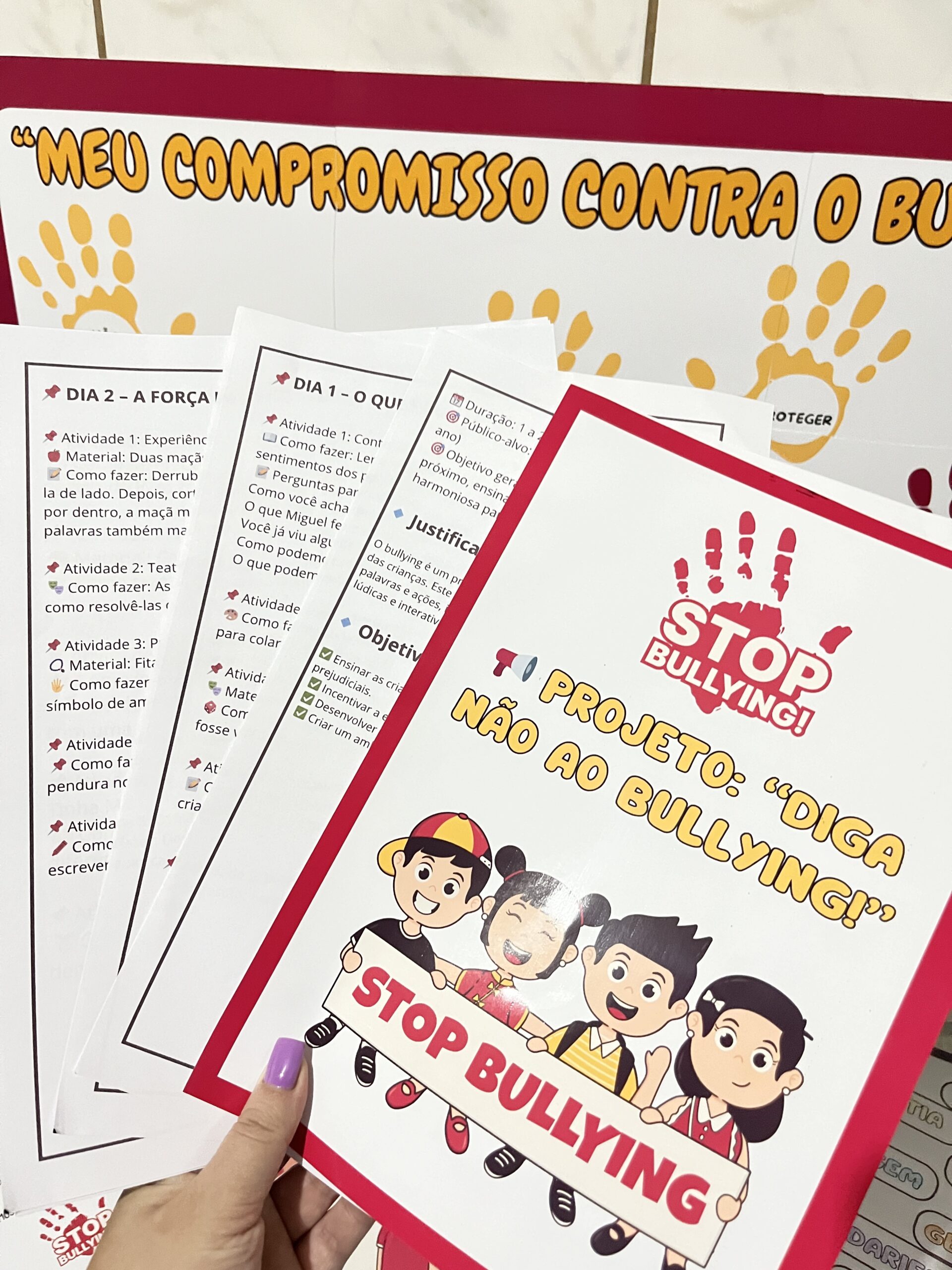 PROJETO COMPLETO: DIGA NÃO AO BULLYING!+20 Recursos Prontos | 5 Aulas | Atividades Interativas para Transformar sua Sala - Imagem 6