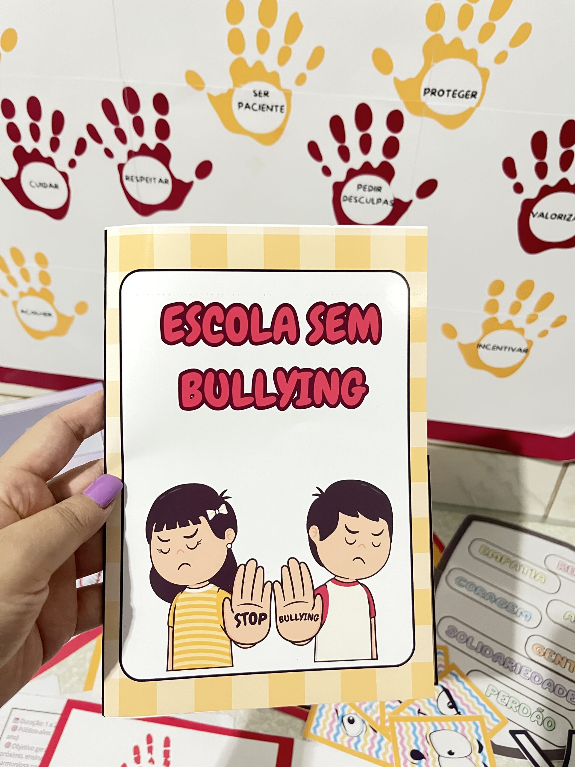 PROJETO COMPLETO: DIGA NÃO AO BULLYING!+20 Recursos Prontos | 5 Aulas | Atividades Interativas para Transformar sua Sala - Imagem 7