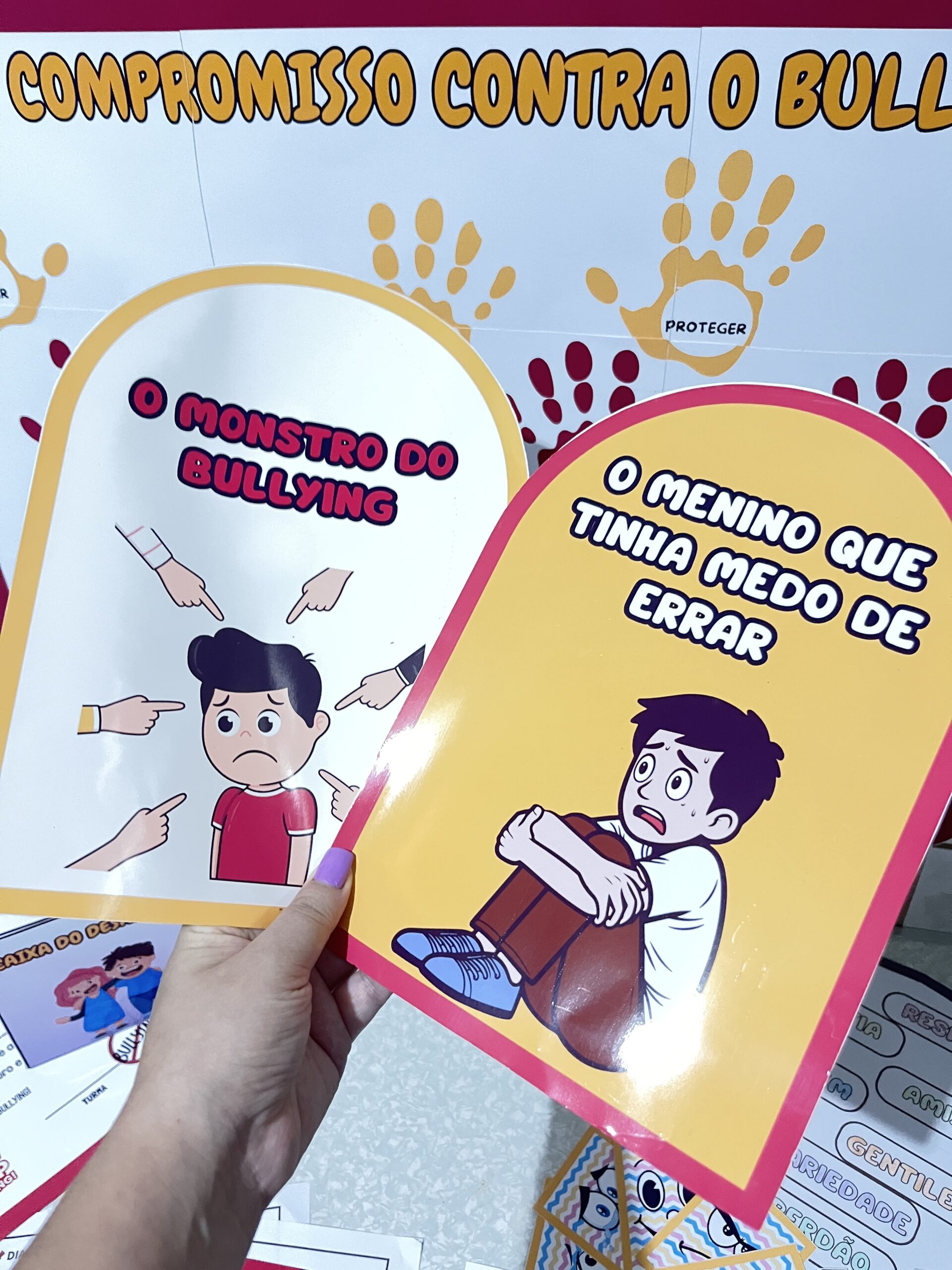 PROJETO COMPLETO: DIGA NÃO AO BULLYING!+20 Recursos Prontos | 5 Aulas | Atividades Interativas para Transformar sua Sala - Imagem 9