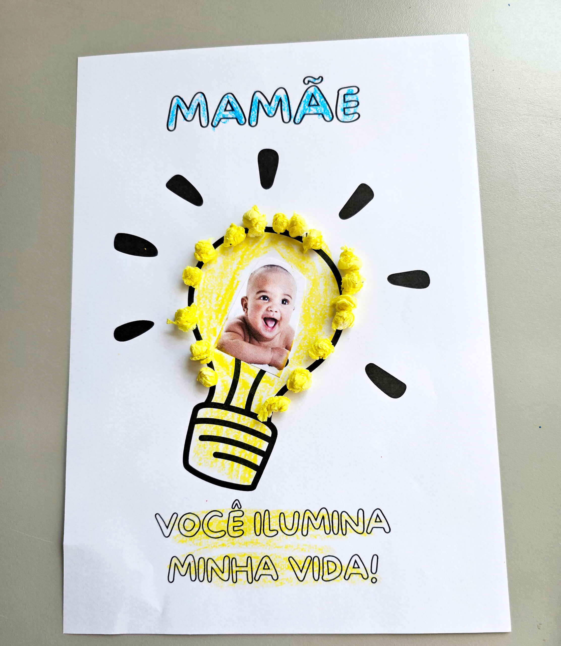 Mamãe, Você Ilumina Minha Vida – Atividade em PDF | Dia das Mães