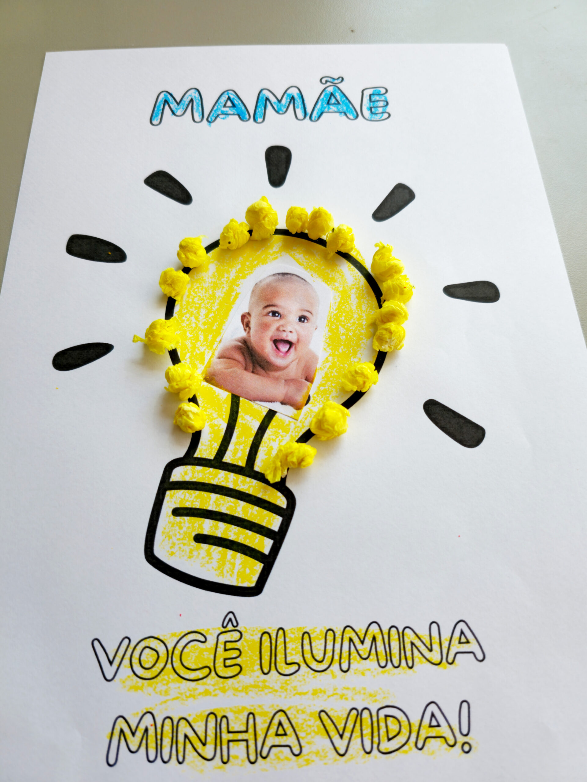 Mamãe, Você Ilumina Minha Vida – Atividade em PDF | Dia das Mães - Imagem 2